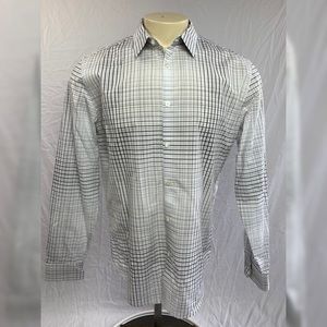 Calvin Klein Slim Fit Button Down Shirt Size L